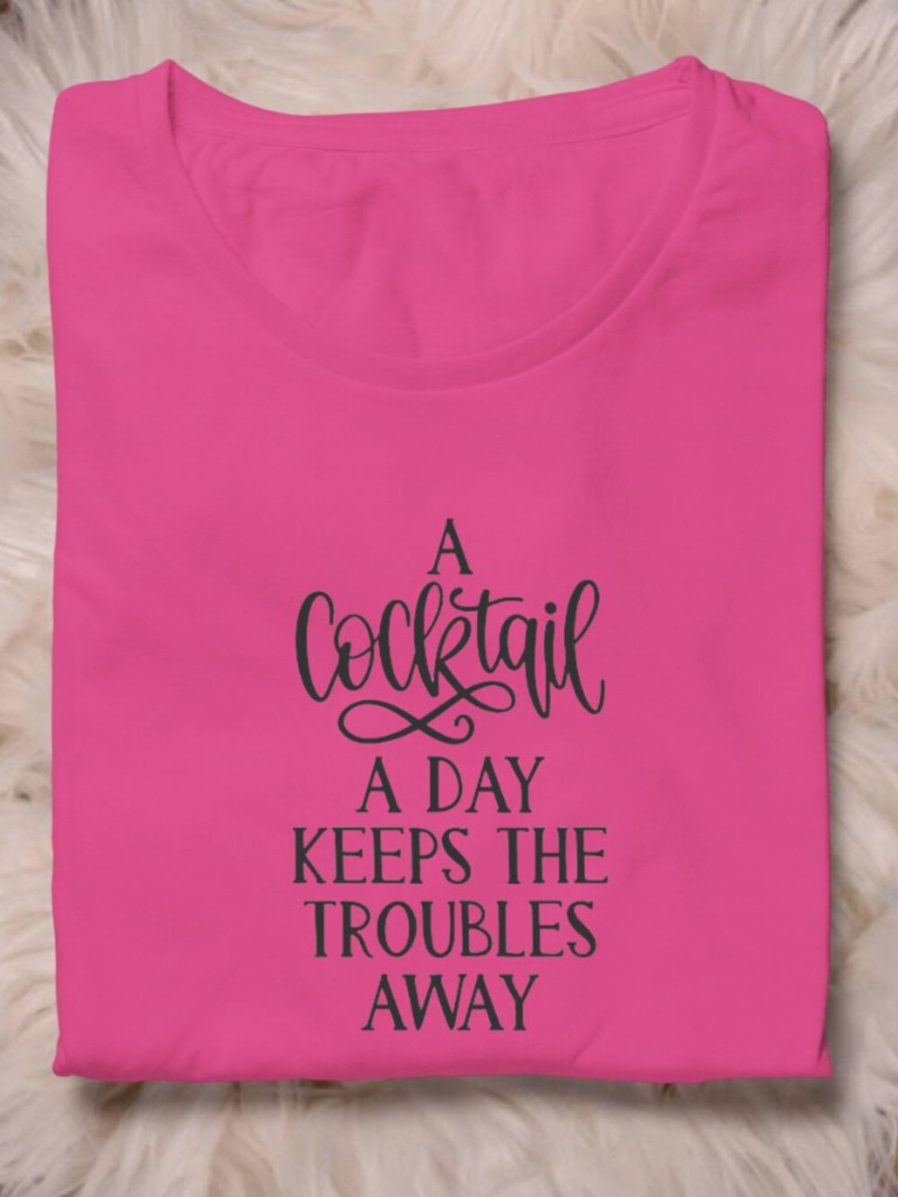 A Cocktail A Day Handmade Tee